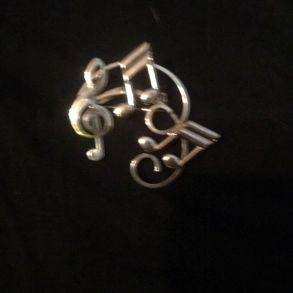 🎵 🎶 Musical Notes Brooch